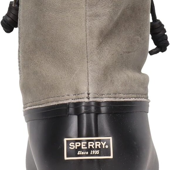 Women's Wool Boots Waterproof Leather Rubber Sole Ankle Size 7 - Picture 5 of 7